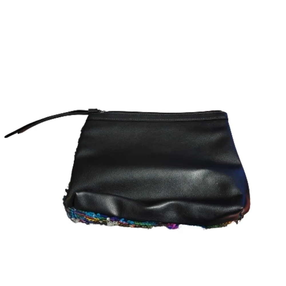VICTORIA'S SECRET wristlet purse changes colors when swiped mermaid rain…